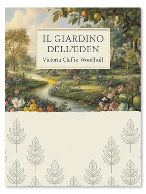 cover image of Il Giardino dell'Eden (tradotto)